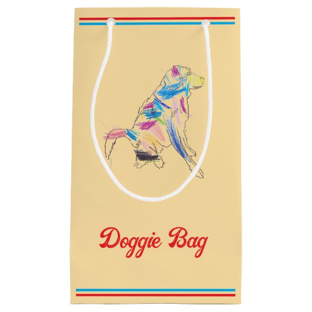 Sacola Para Presentes Pequena Doggie Bag (Frente)