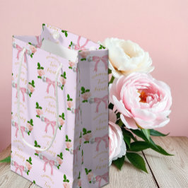 Sacola Para Presentes Pequena Dois Arcos de Rico Floral Birthday