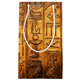 Sacola Para Presentes Pequena Dourado guião egípcio de 'Gift Bag'