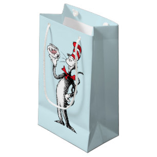 Sacola Para Presentes Pequena Dr. Seuss Gato no Chapéu & Krinklebine