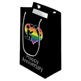 Sacola Para Presentes Pequena Ele Disse Sim Feliz Gay De Aniversário
