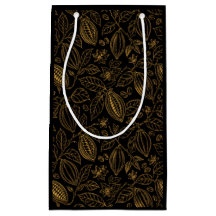 Elegante Negócios Flor de Cacau Fruta em Ouro 