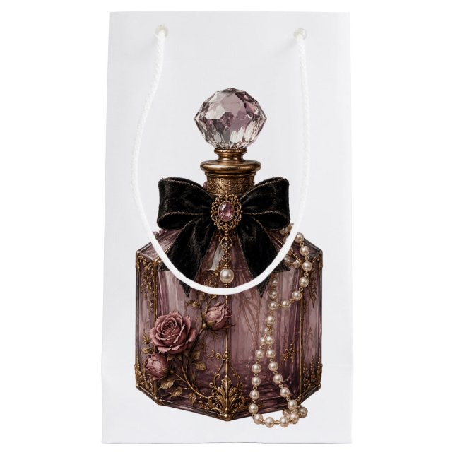 Sacola Para Presentes Pequena Embalagem de Presente de Loja de Luxo (Frente)