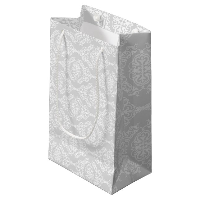 Sacola Para Presentes Pequena Embalagem de Presente Premium com Estilo para Qual (Frente inclinada)