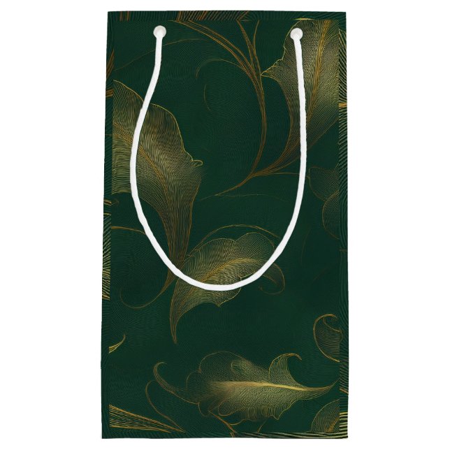 Sacola Para Presentes Pequena Emerald (Frente)