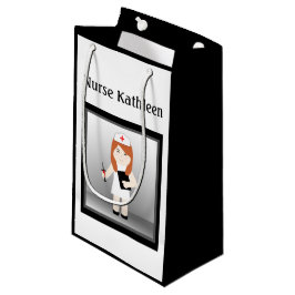 Sacola Para Presentes Pequena Enfermeiro Cento 5 Med Pequeno Saco