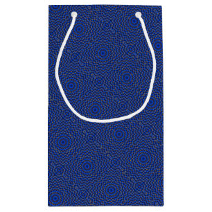Sacola Para Presentes Pequena Ente auf Blau Caleidoscópio Pequeno