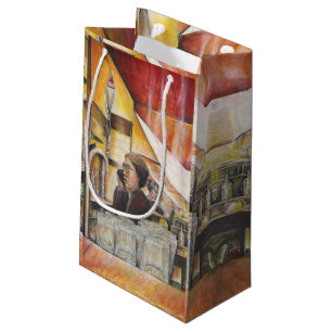 Sacola Para Presentes Pequena Equivalente Luminoso de Emoções Apaixonadas