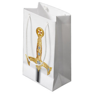 Sacola Para Presentes Pequena Espada dos knigths templar