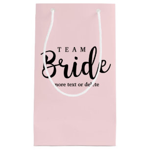 Sacola Para Presentes Pequena Esquadrão Bride, Noiva da Equipe, Festa de casame