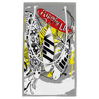 Sacola Para Presentes Pequena Eu gosto de MEU saco do presente do surf da vida