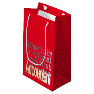 Sacola Para Presentes Pequena Extraordinário Contador