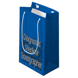 Sacola Para Presentes Pequena Extraordinário do Sonógrafo Médico de Diagnóstico