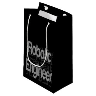 Sacola Para Presentes Pequena Extraordinário Engenheiro Robótico