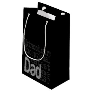 Sacola Para Presentes Pequena Extraordinário pai