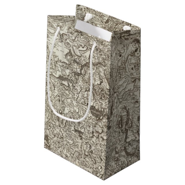 Sacola Para Presentes Pequena Farinha do santo (Verso inclinado)