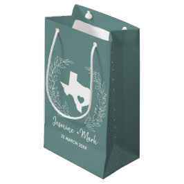 Sacola Para Presentes Pequena Favoritos de casamento de destino do Texas