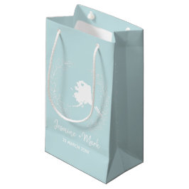 Sacola Para Presentes Pequena Favoritos de casamento do mapa estadual do Alasca