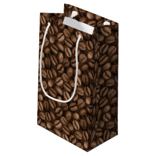 Sacola Para Presentes Pequena Feijões de café
