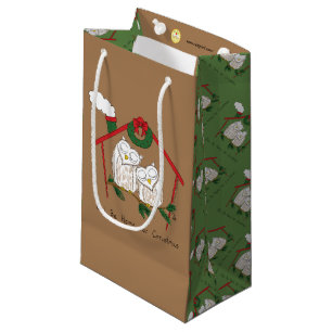 Sacola Para Presentes Pequena Feriado Furioso Furioso do Natal