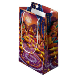 Sacola Para Presentes Pequena Festival das Luzes