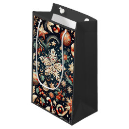 Sacola Para Presentes Pequena Festive Gift Wraps mod.03