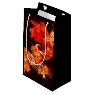 Sacola Para Presentes Pequena Firebird Abstrato Art