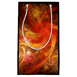 Sacola Para Presentes Pequena Firestorm Nova Abstrato Art
