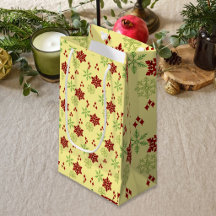 Flocos de Neve de Natal Vermelhos e Verdes