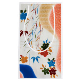 Sacola Para Presentes Pequena Flor e água corrente, Design japonês