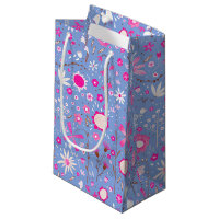 Floral de flor selvagem azul bonito