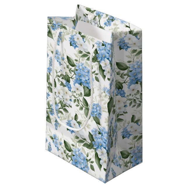 Sacola Para Presentes Pequena Floral Gift Bag (Frente inclinada)