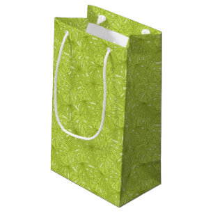 Sacola Para Presentes Pequena Folhas da palmeira