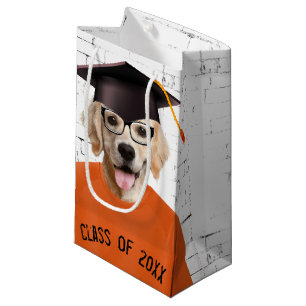 Sacola Para Presentes Pequena Formando do ouro para o Retriever com T-shirt lara