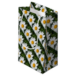 Sacola Para Presentes Pequena fotografia, um margueritte, fazem verde