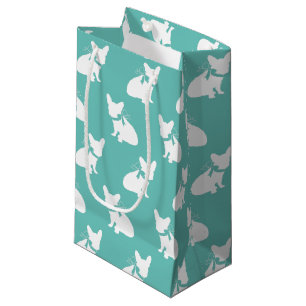 Sacola Para Presentes Pequena Francês Buldogue Frenchie Dog Puppy French