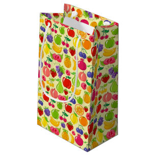 Sacola Para Presentes Pequena Fruta