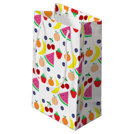 Sacola Para Presentes Pequena Fruta Dois-tti Frutti 2º Aniversário