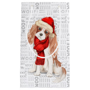 Sacola Para Presentes Pequena Funny Cavalier King Charles Spaniel Small Gift Bag