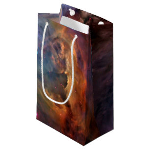 Sacola Para Presentes Pequena Galáxia Espacial da Nebulosa Orion