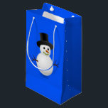 Sacola Para Presentes Pequena Gift Bag Christmas Snowman<br><div class="desc">Gift Bag Algo para todos oferece sacos personalizados de presentes, especialmente para você desenhado para expressar as belas palavras para o seu amado. Este saco de presentes de na moda único trará um sorriso aos seus entes queridos. Enquanto vocês já estão aqui, talvez queiram ver outros itens relacionados ao banheiro,...</div>