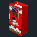 Sacola Para Presentes Pequena Gift Bag Christmas Snowman<br><div class="desc">Gift Bag Algo para todos oferece sacos personalizados de presentes, especialmente para você desenhado para expressar as belas palavras para o seu amado. Este saco de presentes de na moda único trará um sorriso aos seus entes queridos. Enquanto vocês já estão aqui, talvez queiram ver outros itens relacionados ao banheiro,...</div>