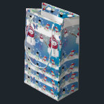 Sacola Para Presentes Pequena Gift Bag Christmas Snowman<br><div class="desc">Gift Bag Algo para todos oferece sacos personalizados de presentes, especialmente para você desenhado para expressar as belas palavras para o seu amado. Este saco de presentes de na moda único trará um sorriso aos seus entes queridos. Enquanto vocês já estão aqui, talvez queiram ver outros itens relacionados ao banheiro,...</div>