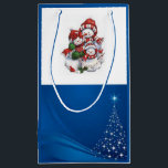 Sacola Para Presentes Pequena Gift Bag Christmas Snowman<br><div class="desc">Gift Bag Algo para todos oferece sacos personalizados de presentes, especialmente para você desenhado para expressar as belas palavras para o seu amado. Este saco de presentes de na moda único trará um sorriso aos seus entes queridos. Enquanto vocês já estão aqui, talvez queiram ver outros itens relacionados ao banheiro,...</div>