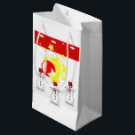 Sacola Para Presentes Pequena Gift Bag Christmas Snowman<br><div class="desc">Gift Bag Algo para todos oferece sacos personalizados de presentes, especialmente para você desenhado para expressar as belas palavras para o seu amado. Este saco de presentes de na moda único trará um sorriso aos seus entes queridos. Enquanto vocês já estão aqui, talvez queiram ver outros itens relacionados ao banheiro,...</div>