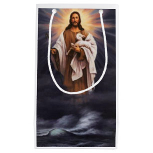 Sacola Para Presentes Pequena Gift Bag Natal Jesus