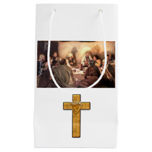 Sacola Para Presentes Pequena Gift Bag Natal Jesus