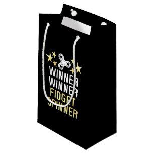 Sacola Para Presentes Pequena Girador da inquietação do vencedor do vencedor