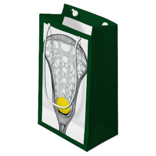 Sacola Para Presentes Pequena Girls Lacrosse Team Green