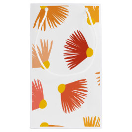 Sacola Para Presentes Pequena Girly Floral Pattern Gift Bag